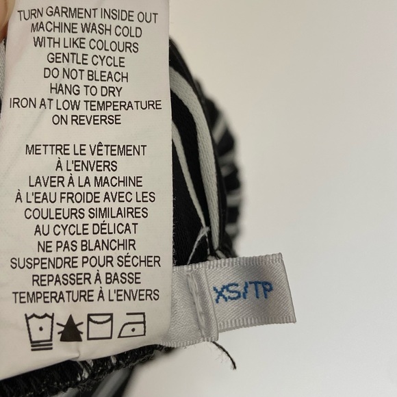 Ricki’s Palazzo Pants (Black/White Vertical Stripes) - Picture 7 of 7